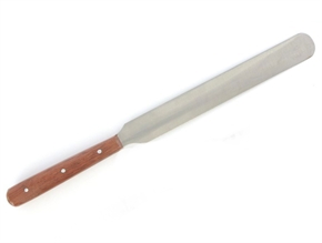Kölner bladgoudmes  staal dubbel snijvlak 19cm